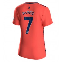 Everton Dwight McNeil #7 Udebanetrøje Dame 2023-24 Kortærmet